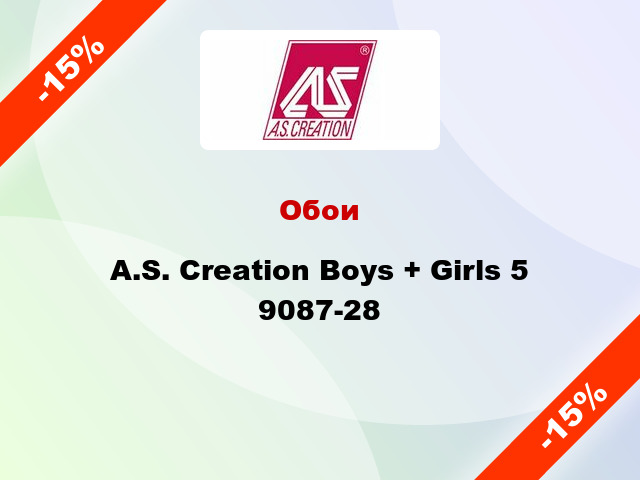 Обои A.S. Creation Boys + Girls 5 9087-28