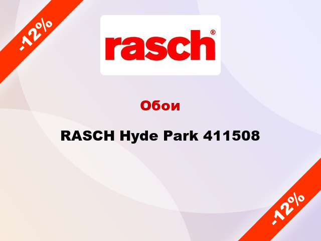 Обои RASCH Hyde Park 411508