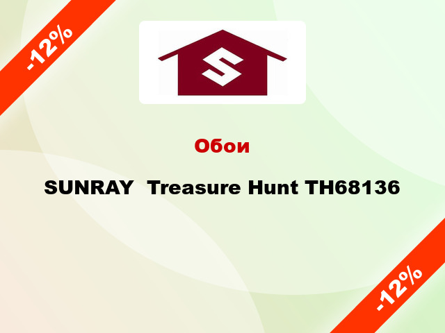 Обои SUNRAY  Treasure Hunt TH68136