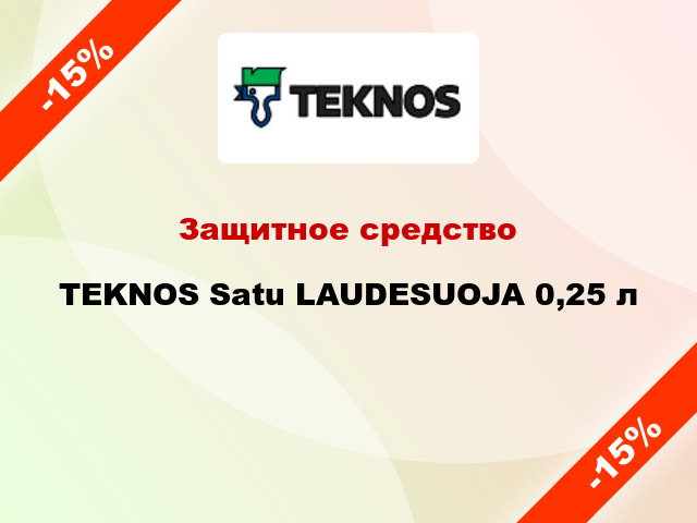 Защитное средство TEKNOS Satu LAUDESUOJA 0,25 л