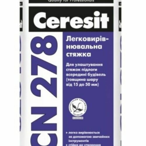 Стяжка Ceresit 278