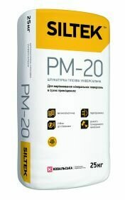 Siltek PRO PM-20 Штукатурка гіпсова універсальна 25 кг