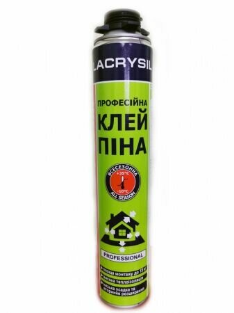 Піна-клей професійна LACRYSIL всесезонна 800мл
