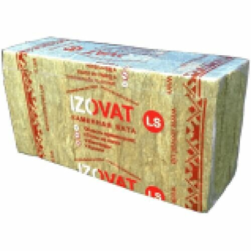 Базальтова вата IZOVAT LS 30 (1000х600х100мм) (3,0 м.кв.)