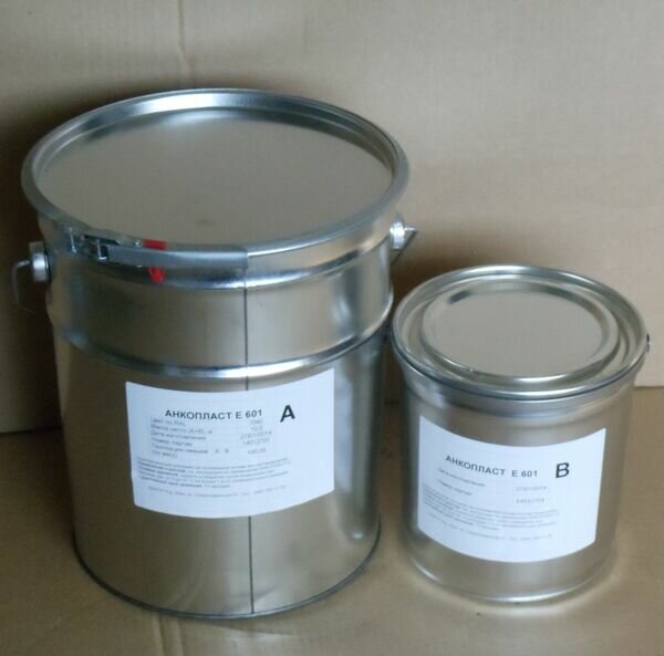 Анкопласт Е-601- Композиційний матеріал для виготовлення захисних паропроникних покриттів для бетонних конструкцій та бетонних підлог