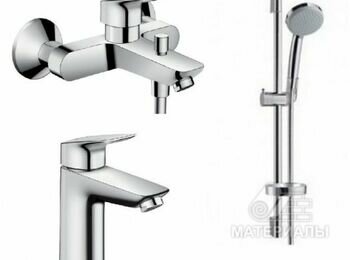 Смеситель для ванны HANSGROHE Logis 711714311 1 шт.