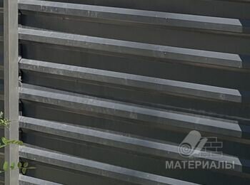 Для паркану профнастил та блоки для стовпчиків