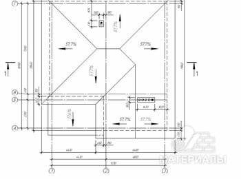 Комплектующие для кровли, битумная черепица 150 м